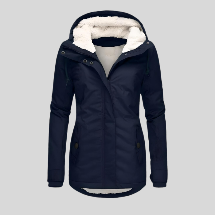 Damen Parka Sophie – Wasserdicht mit Sherpa-Futter