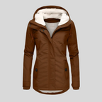 Damen Parka Sophie – Wasserdicht mit Sherpa-Futter