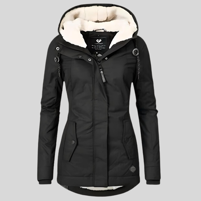 Damen Parka Sophie – Wasserdicht mit Sherpa-Futter