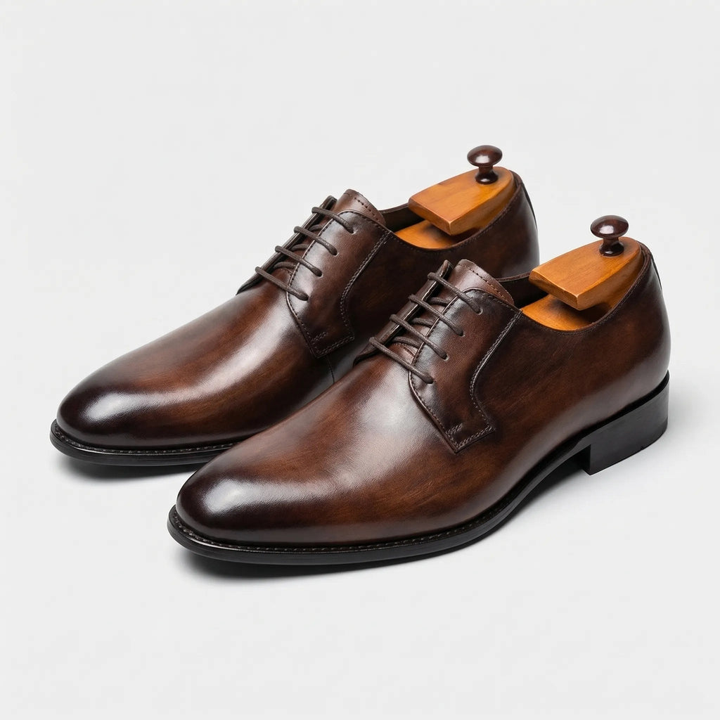 Herren Schnürschuh Felix – Glattleder, Klassische Spitze