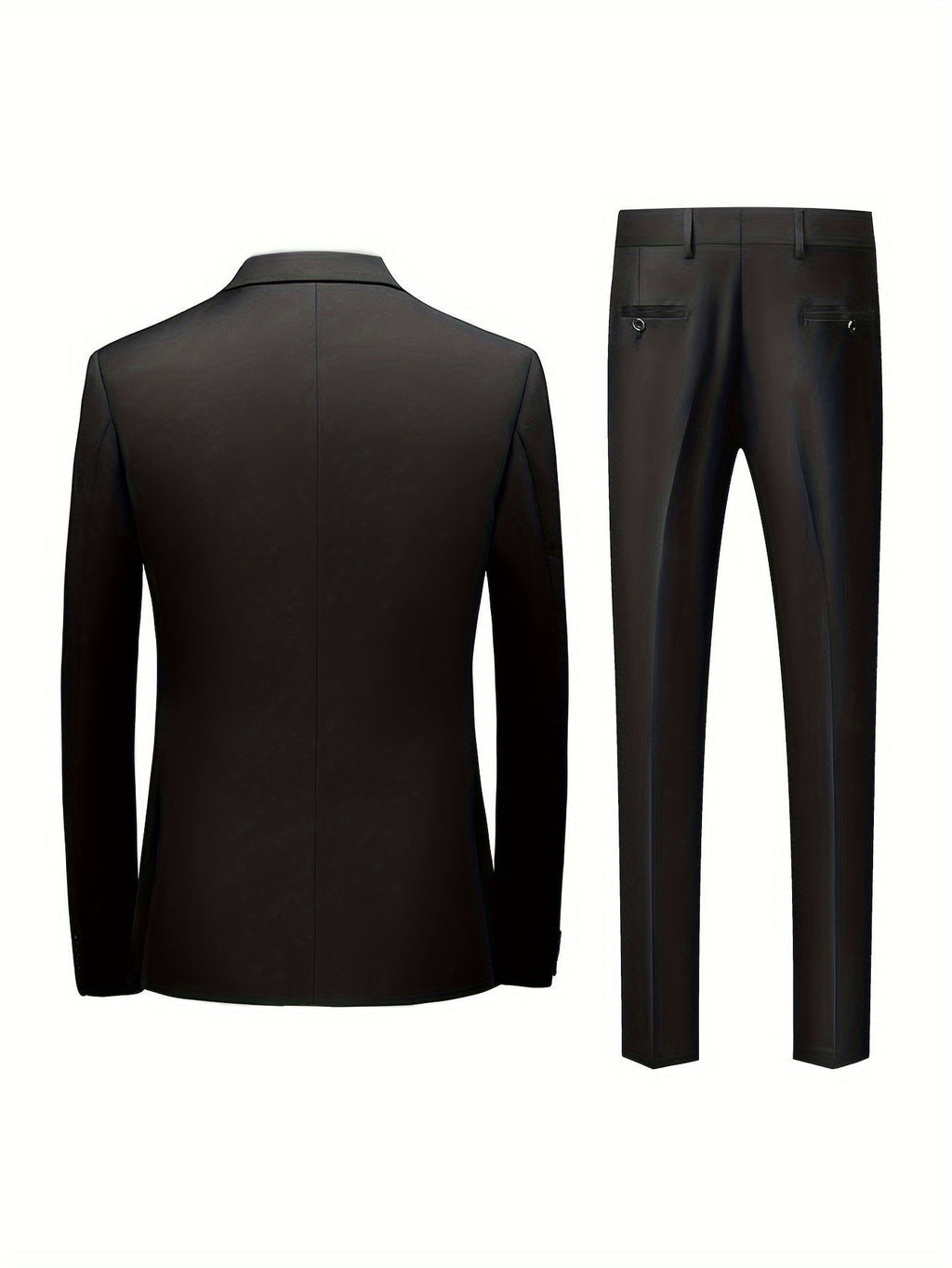 Herrenanzug Felix – Slim Fit, zwei Teile, strukturiert