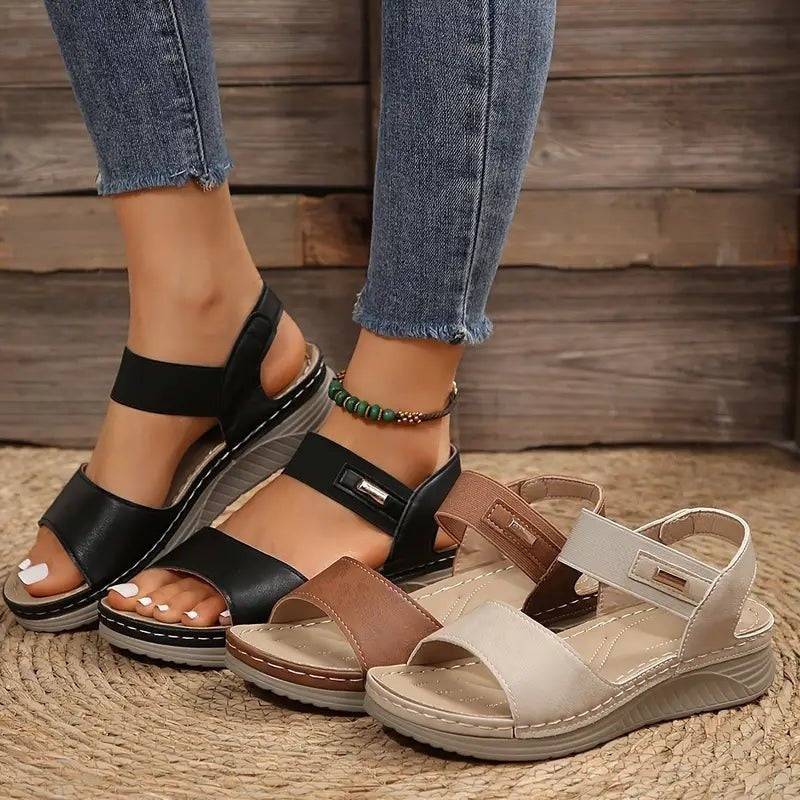 Damen Sandalen Sophia – Bequem, verstellbare Riemen, gepolstert