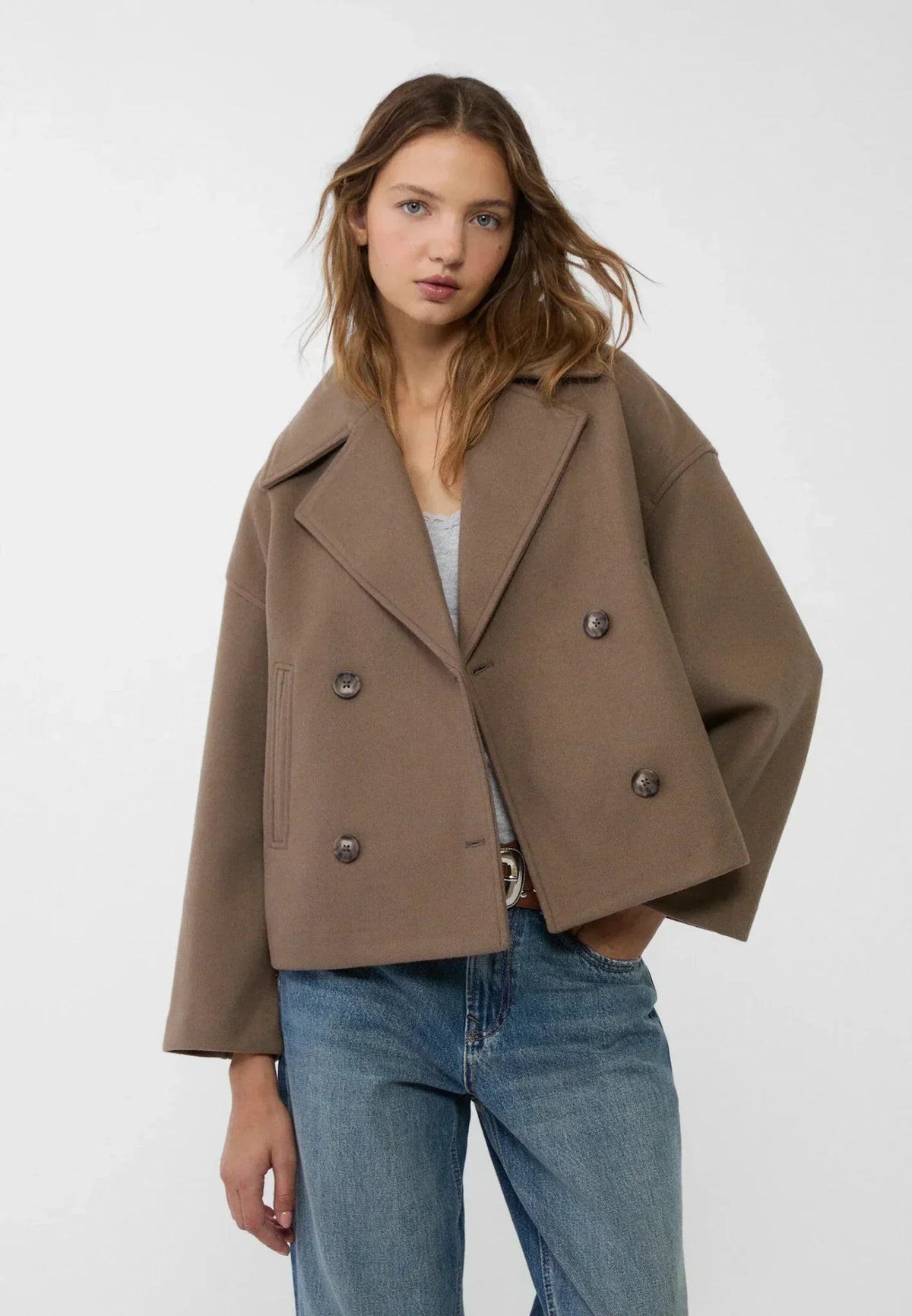 Chaqueta cruzada elegante mujer - vista 5