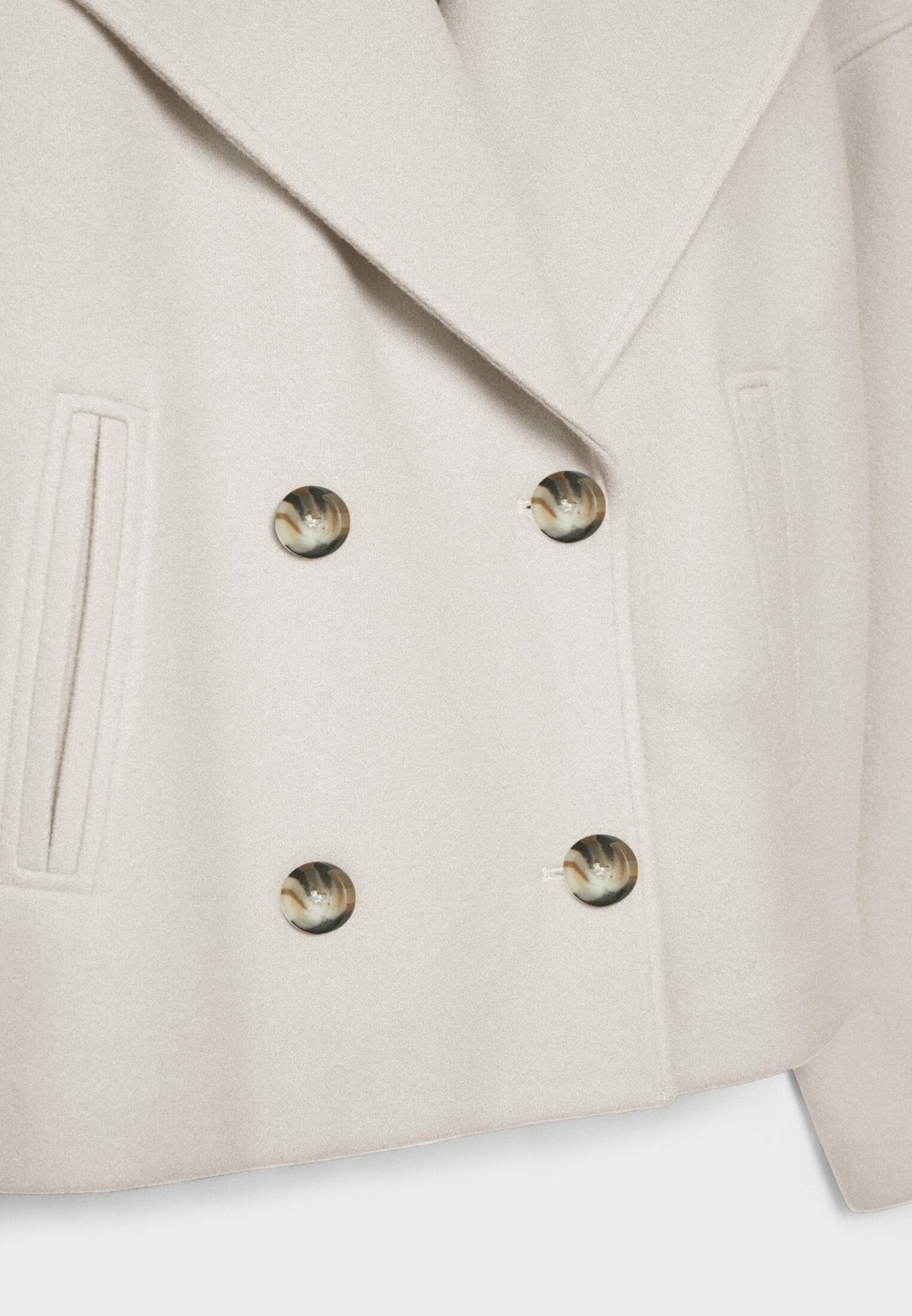 Chaqueta cruzada elegante mujer - vista 18