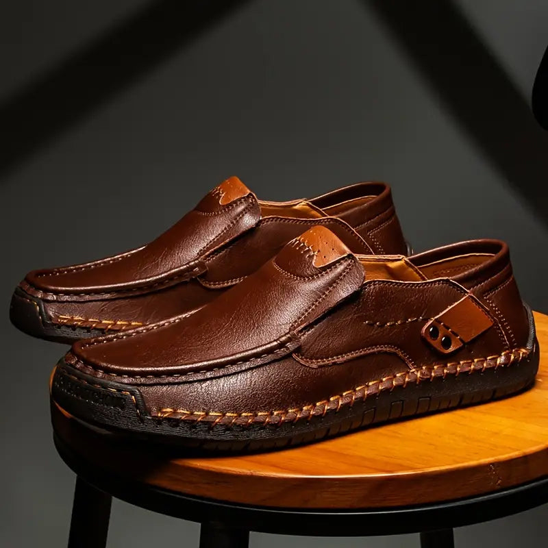 Herren Lederloafer Felix – Bequem, atmungsaktiv, klassisch