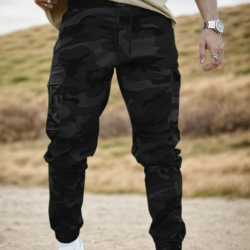 Herrenhose Camouflage Felix – robuster Schnitt mit mehreren Taschen