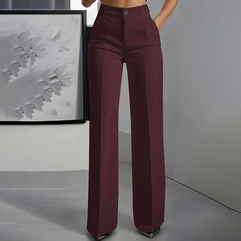 Damen Anzughose Lena – Hochwertig, Elegant, Hochbund