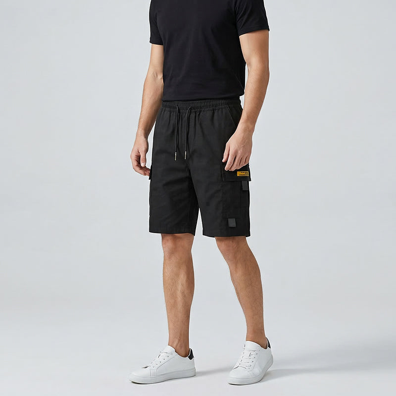 Herren Cargo-Shorts Felix – Lockerer Schnitt, verstellbarer Kordelzug
