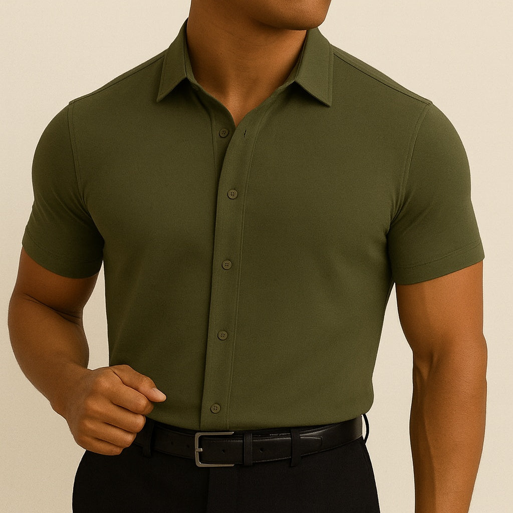Herrenhemd Felix – Kurzarm Slim Fit Businesshemd