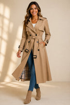 Damen Trenchcoat Emma – Klassisch mit Doppelreiher