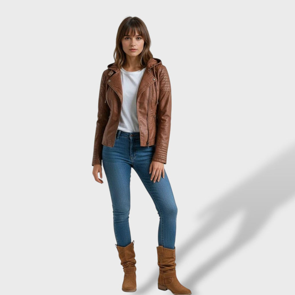 Damen Stiefeletten Lucia – Wildleder Reißverschluss