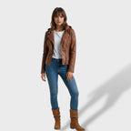 Damen Stiefeletten Lucia – Wildleder Reißverschluss